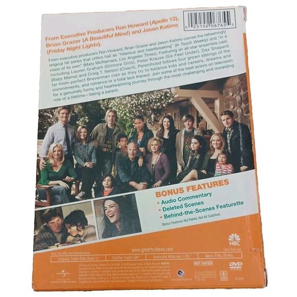 Parenthood: Season 1 DVD Set 3-Discs. - Picture 3 of 3